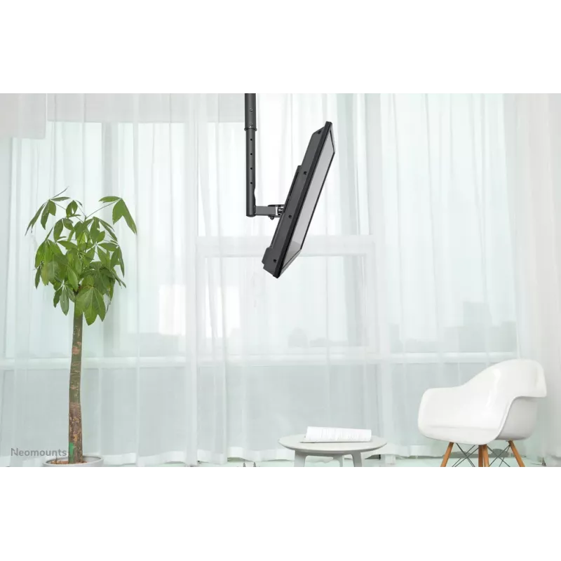 Neomounts FPMA-C060Preto Suporte de teto para monitor/TV 10-40 polegadas - h 60-85 cm