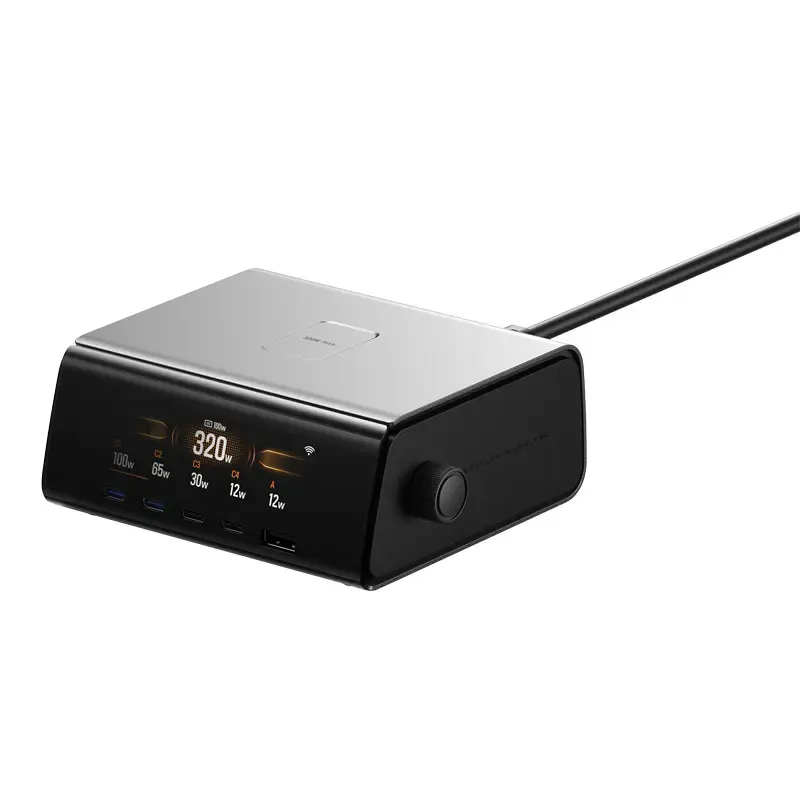 Carregador EcoFlow EF-STATION320W-EU carregador de secretária 320W para dispositivos portáteis