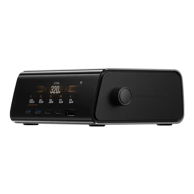 Carregador EcoFlow EF-STATION320W-EU carregador de secretária 320W para dispositivos portáteis