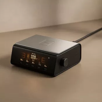 Carregador EcoFlow EF-STATION320W-EU carregador de secretária 320W para dispositivos portáteis