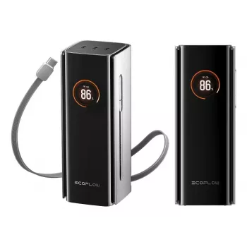 Powerbank EcoFlow RAPID Pro 20000 mAh lítio 230W, 3× USB-C, preto