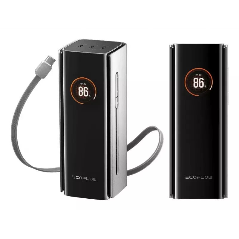 Powerbank EcoFlow RAPID Pro 20000 mAh lítio 230W, 3× USB-C, preto