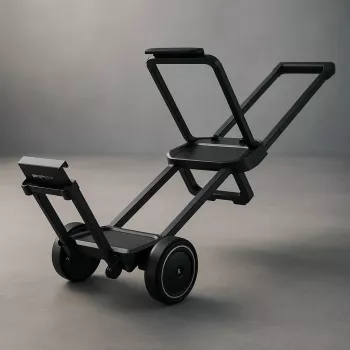 Carrinho de transporte EcoFlow EFTrolley-DPU para DELTA Pro Ultra — construção leve e durável