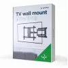 GEMBIRD Suporte de parede para TV (fixo), 37 polegadas – 70 polegadas