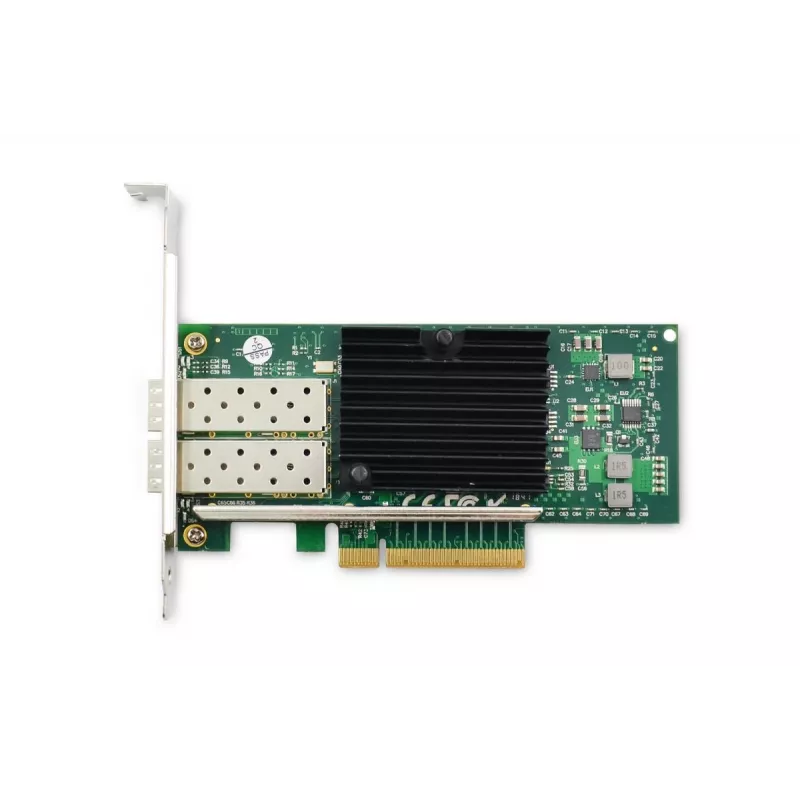 DIGITUS SFP 2 Portas 10G PC/Expresscard Intel JL82599ES ChIPSet módulos óticos e de cobre