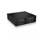 ICY BOX - IB-2242U2K - Backplane, 4x U.2 2,5 NVMe SSD (6-15 mm) para 1x baía 5,25 - preto