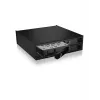 ICY BOX - IB-2242U2K - Backplane, 4x U.2 2,5 NVMe SSD (6-15 mm) para 1x baía 5,25 - preto