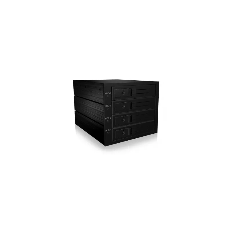 ICY BOX IB-564SAS-12G Disk-Array preto
