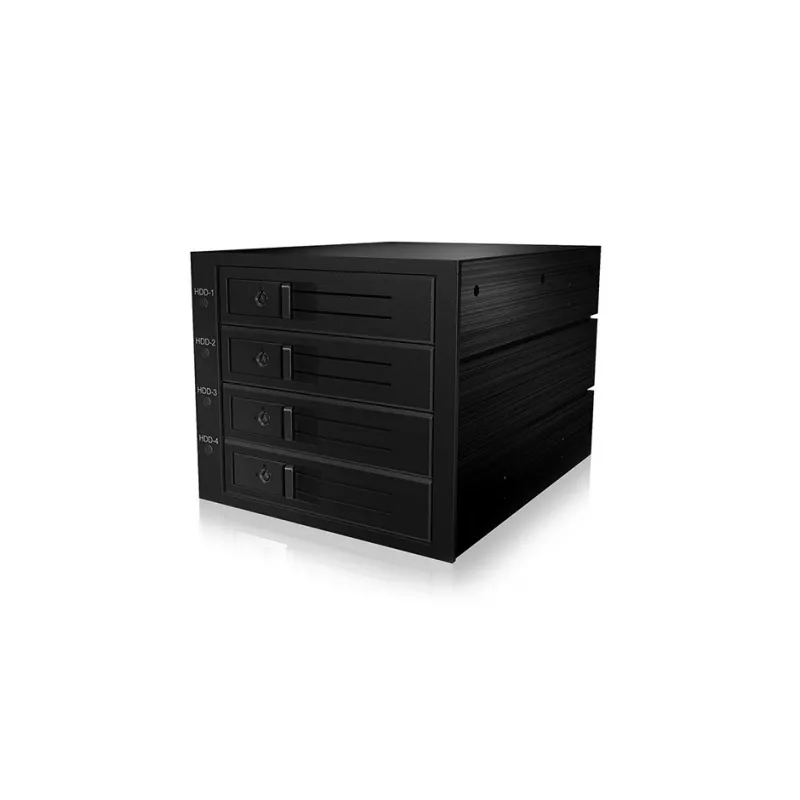 ICY BOX IB-564SAS-12G Disk-Array preto