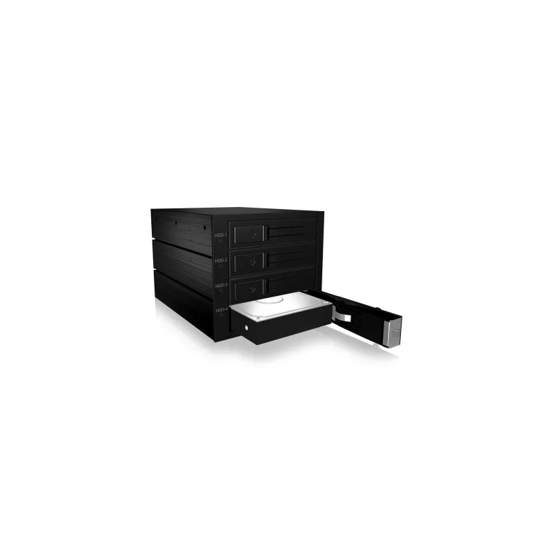 ICY BOX IB-564SAS-12G Disk-Array preto
