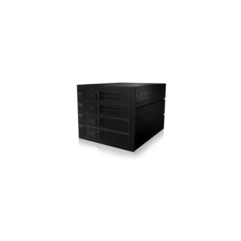 ICY BOX IB-564SAS-12G Disk-Array preto