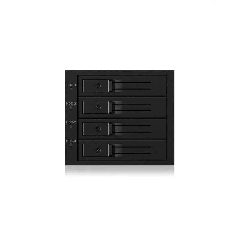 ICY BOX IB-564SAS-12G Disk-Array preto