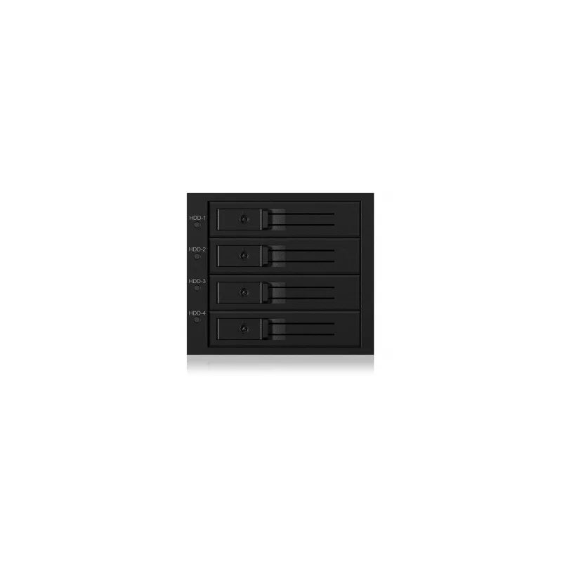 ICY BOX IB-564SAS-12G Disk-Array preto