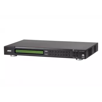 Comutador de matriz HDMI ATEN 8X8 True 4K, comutador de matriz AV, 18 Gbit/s, 600 MHz, 4096 x 2160 píxeis, 4096 x 2160, 3840 x 2160, 1920 x 1200, preto
