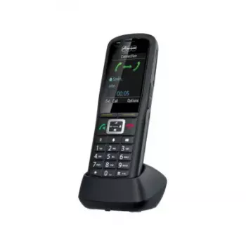 Auerswald COMfortel M-730 terminal portátil DECT, IP65, identificação de chamadas, preto