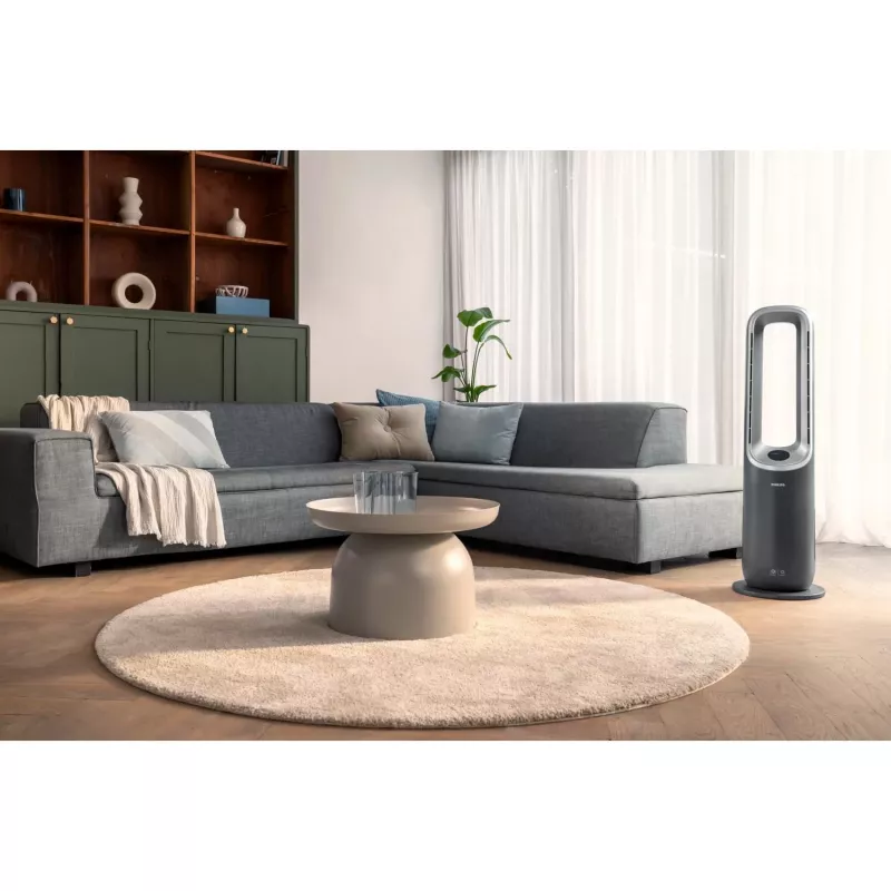Purificador de ar Philips AMF870/15 70 m² 46 dB 2200 W prateado, cinzento