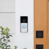 Campainha com bateria Plus Ring preta níquel