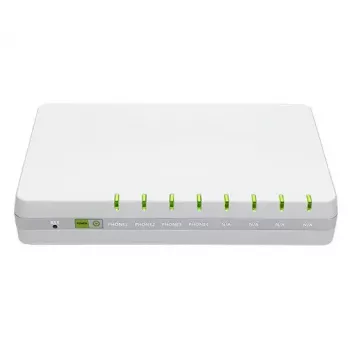Adaptador de terminal analógico Auerswald 90089 — módulo de expansão analógico de 4 portas