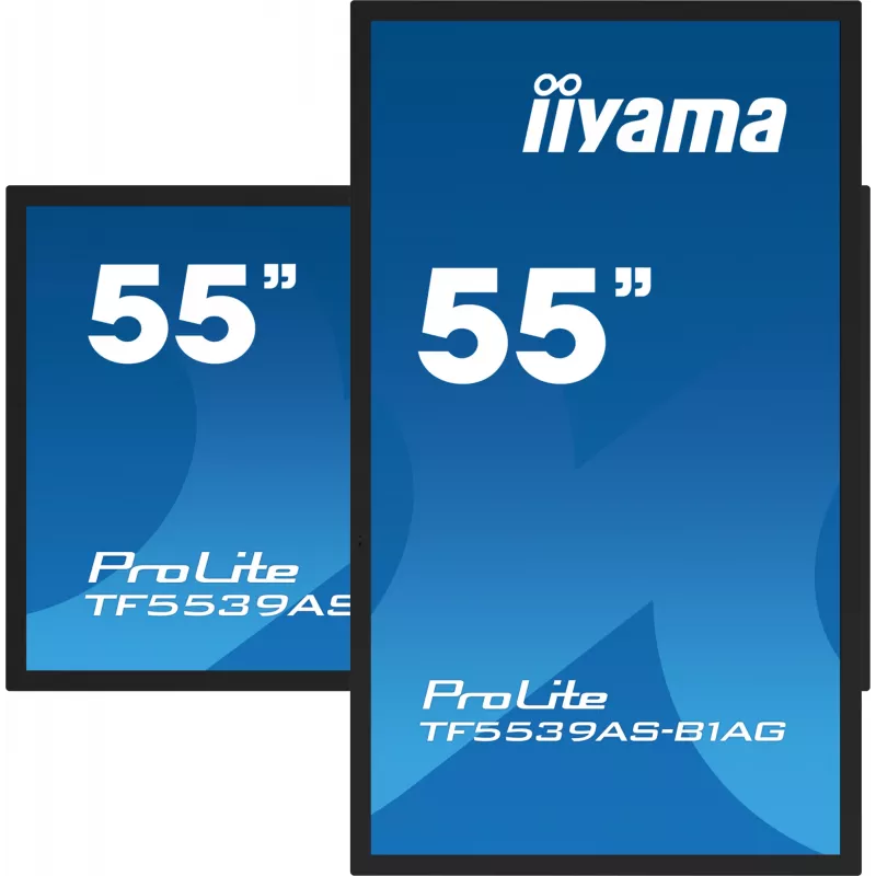 Ecrã de sinalização iiyama TF5539AS-B1AG design quiosque 138,7 cm (54,6