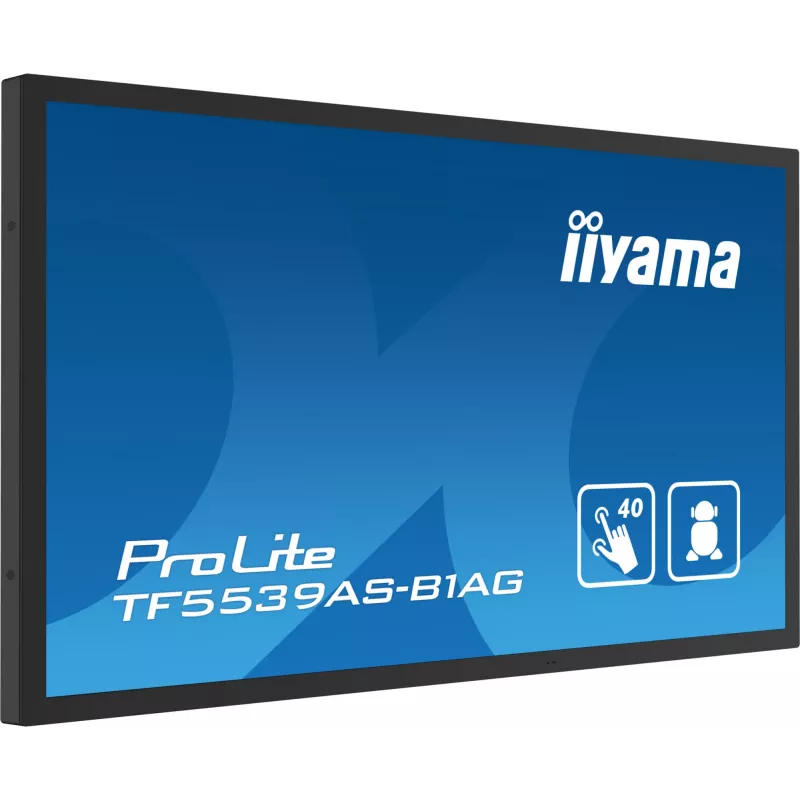 Ecrã de sinalização iiyama TF5539AS-B1AG design quiosque 138,7 cm (54,6