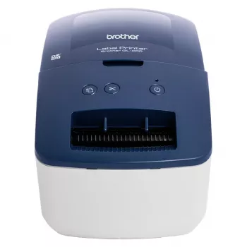 Impressora de etiquetas Brother QL-600B térmica direta 300 x 600 DPI 71 mm/seg com fios DK