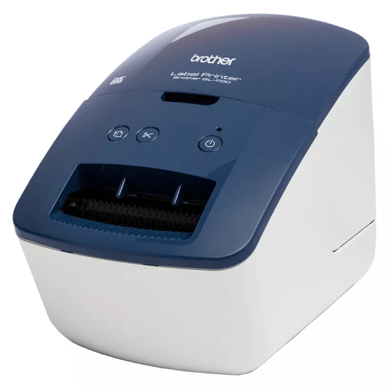 Impressora de etiquetas Brother QL-600B térmica direta 300 x 600 DPI 71 mm/seg com fios DK