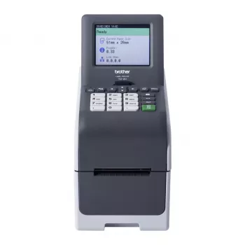 Impressora de etiquetas Brother TD-2350DSA203 térmica direta 203 x 203 DPI 152 mm/seg com fios e sem fios Ethernet LAN Wi-Fi Bluetooth