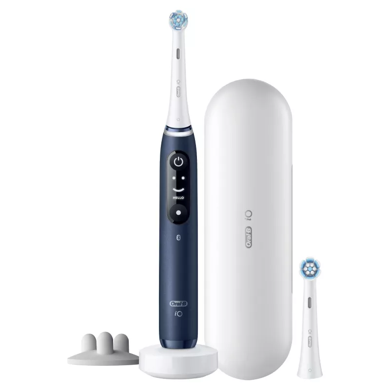 Escova de dentes oscilante Oral-B iO 7S adulto azul, branco