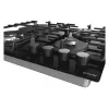 Gorenje GTW642SYB preto encastrável 60 cm gás 4 zona(s)