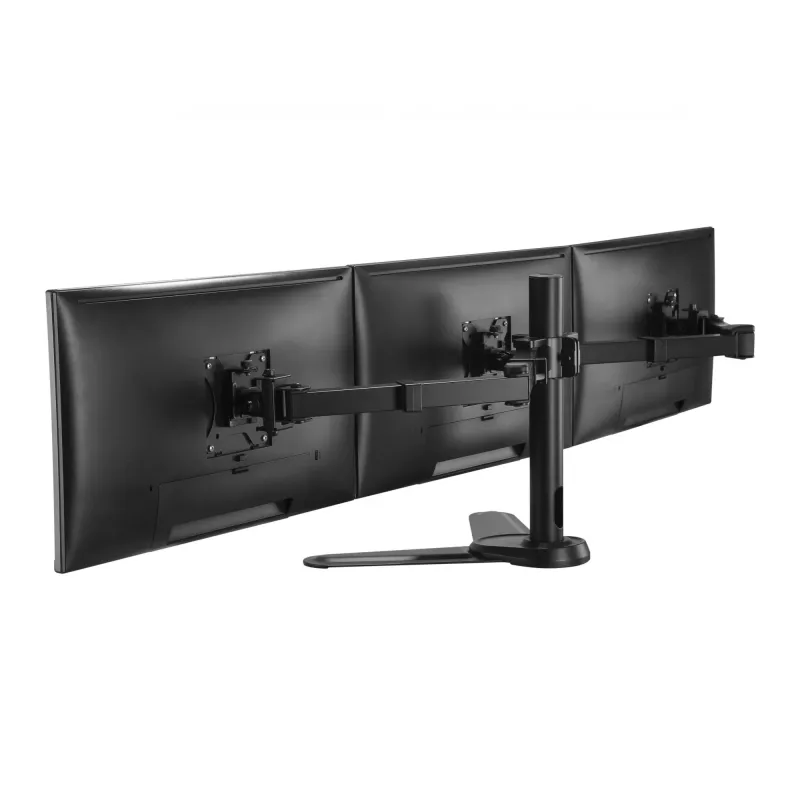 Suporte de secretária articulado para três monitores Equip 17-27 polegadas