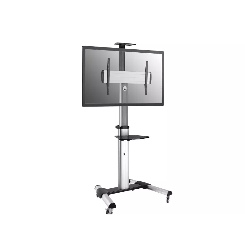 Equip 650602 carrinho para ecrã LFD de 37-70 polegadas (94-177,8 cm), rotação de 90°, VESA máx. 600 x 400 mm, 50 kg, alumínio, preto, branco