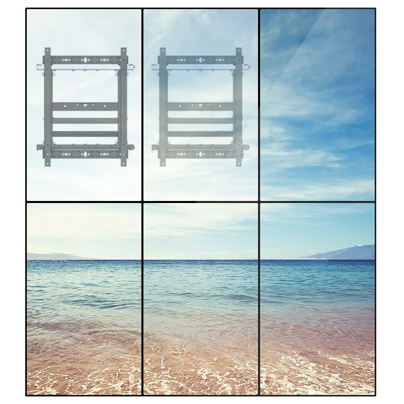 Suporte de parede para TV Push-In-Pop-Out Equip 48,3 cm (19 polegadas) – 139,7 cm (55 polegadas), 50 kg, 100 x 100 mm, 600 x 400 mm, 0–10°