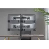 Suporte de secretária ajustável para quatro monitores Equip 17-32 polegadas