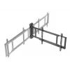 Suporte de parede para TV motorizado e giratório Equip 32-75 polegadas, 50 kg, 81,3 cm (32 polegadas), 190,5 cm (75 polegadas), 200 x 200 mm, 600 x 400 mm, Preto