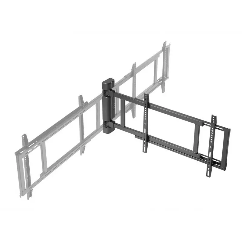 Suporte de parede para TV motorizado e giratório Equip 32-75 polegadas, 50 kg, 81,3 cm (32 polegadas), 190,5 cm (75 polegadas), 200 x 200 mm, 600 x 400 mm, Preto
