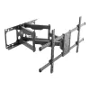 Suporte de parede para TV inclinável/giratório Equip 37–90 polegadas, 200 x 200 mm, 816 x 410 mm, -15 - 5°, -60 - 60°, aço, Preto