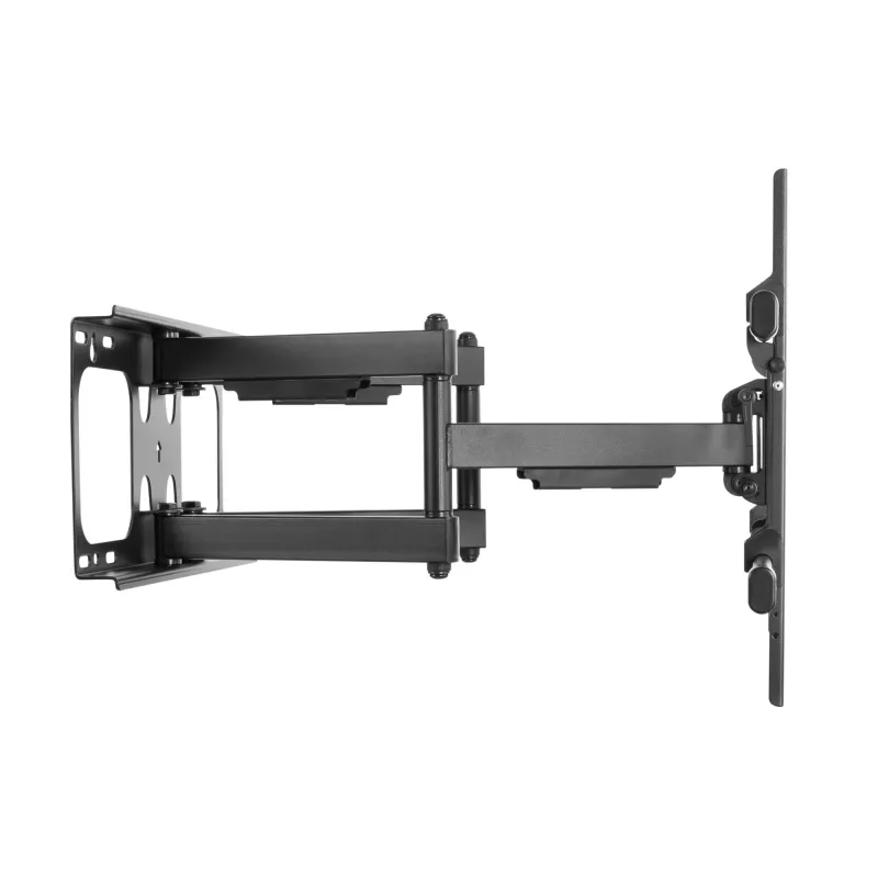 Suporte de parede para TV inclinável/giratório Equip 37–90 polegadas, 200 x 200 mm, 816 x 410 mm, -15 - 5°, -60 - 60°, aço, Preto