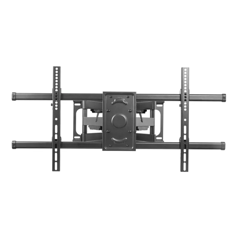 Suporte de parede para TV inclinável/giratório Equip 37–90 polegadas, 200 x 200 mm, 816 x 410 mm, -15 - 5°, -60 - 60°, aço, Preto