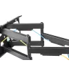 Suporte de parede para TV inclinável/giratório Equip 37–90 polegadas, 200 x 200 mm, 816 x 410 mm, -15 - 5°, -60 - 60°, aço, Preto