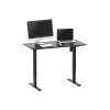 Equip ERGO 650812 secretária elétrica sentado-de pé com tampo, preta