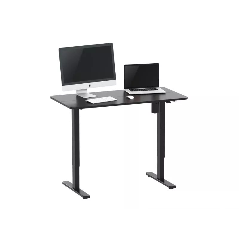 Equip ERGO 650812 secretária elétrica sentado-de pé com tampo, preta