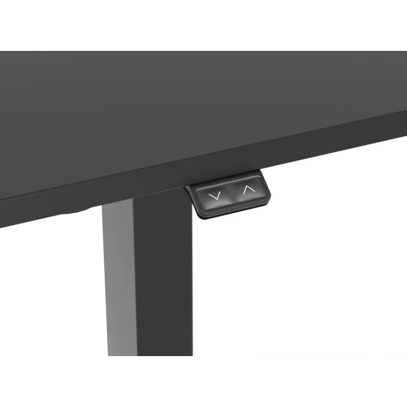 Equip ERGO 650812 secretária elétrica sentado-de pé com tampo, preta
