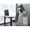 Equip ERGO 650812 secretária elétrica sentado-de pé com tampo, preta