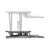 Suporte ergonómico de secretária sentado/em pé Equip
