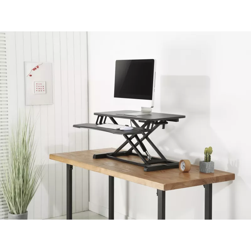 Suporte ergonómico de secretária sentado/em pé Equip