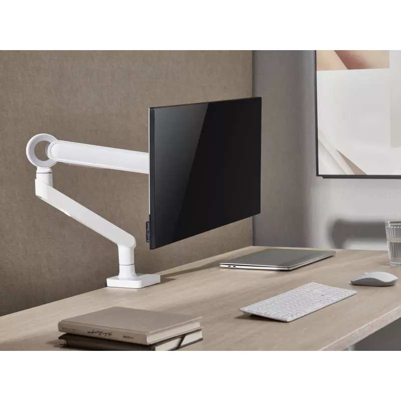 Suporte de secretária para monitor Equip Premium 17-35 polegadas, branco