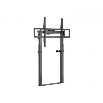Suporte de parede motorizado fixo Equip 55-100 polegadas, 139,7 cm (55 polegadas), 2,54 m (100 polegadas), 200 x 200 mm, 800 x 600 mm, alumínio, plástico, aço inoxidável, preto