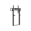 Suporte de parede motorizado fixo Equip 55-100 polegadas, 139,7 cm (55 polegadas), 2,54 m (100 polegadas), 200 x 200 mm, 800 x 600 mm, alumínio, plástico, aço inoxidável, preto
