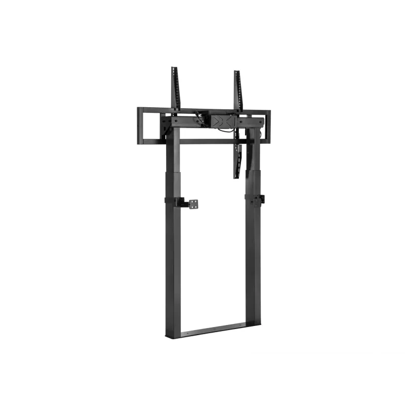 Suporte de parede motorizado fixo Equip 55-100 polegadas, 139,7 cm (55 polegadas), 2,54 m (100 polegadas), 200 x 200 mm, 800 x 600 mm, alumínio, plástico, aço inoxidável, preto
