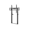 Suporte de parede motorizado fixo Equip 55-100 polegadas, 139,7 cm (55 polegadas), 2,54 m (100 polegadas), 200 x 200 mm, 800 x 600 mm, alumínio, plástico, aço inoxidável, preto